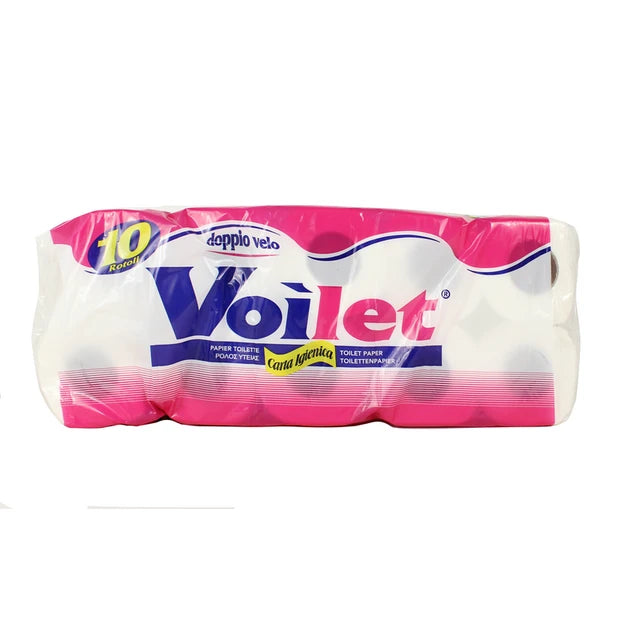 Carta Igienica 2 veli cf. 10 rotoli Voilet