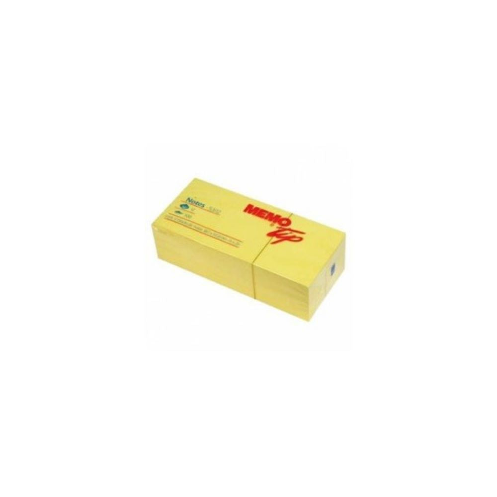 Blocchetti Adesivi 51x76 Colore Giallo 100 Fogli