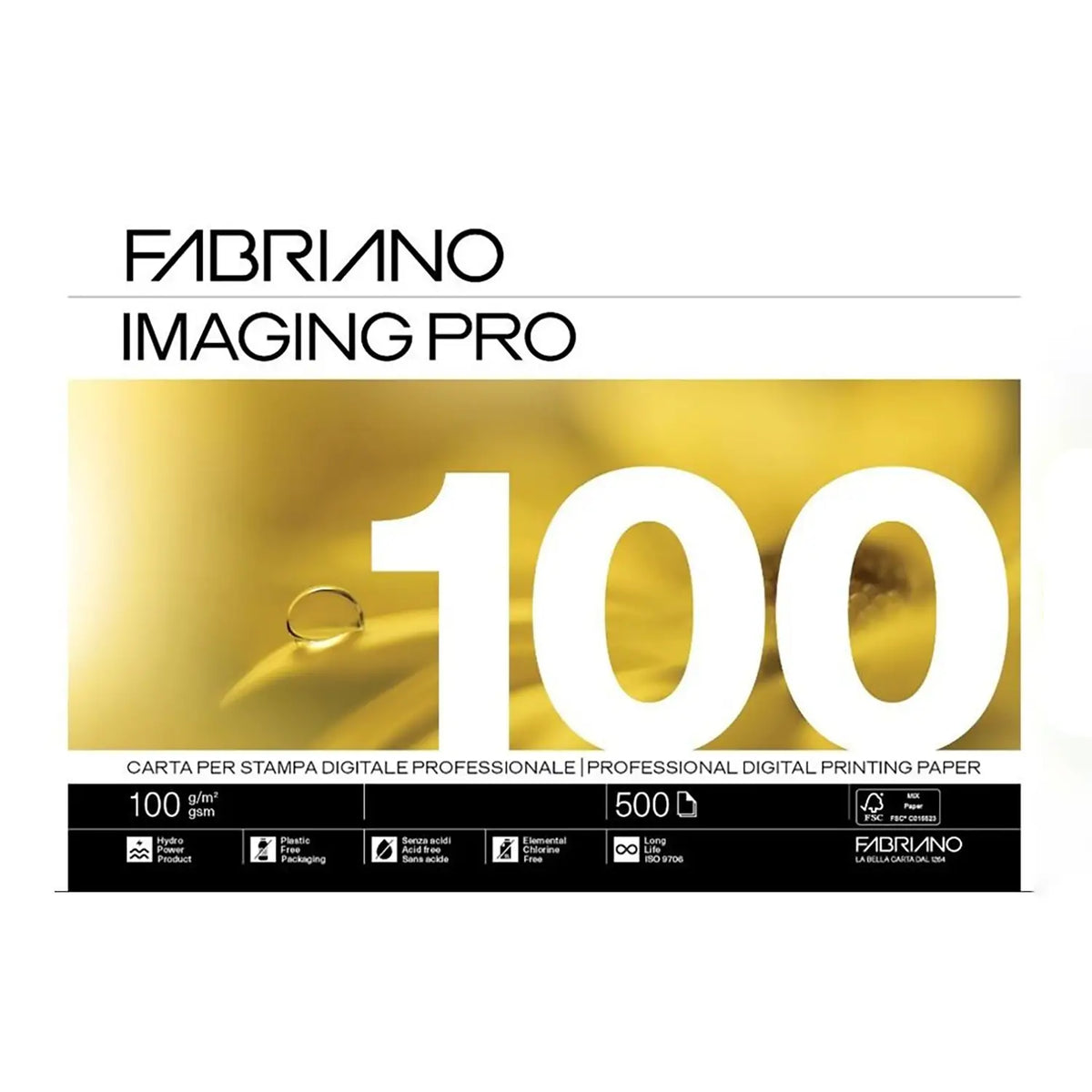 Carta A3 Fabriano Imaging Pro (Ex Multipaper) 100 grammi 500 ff.