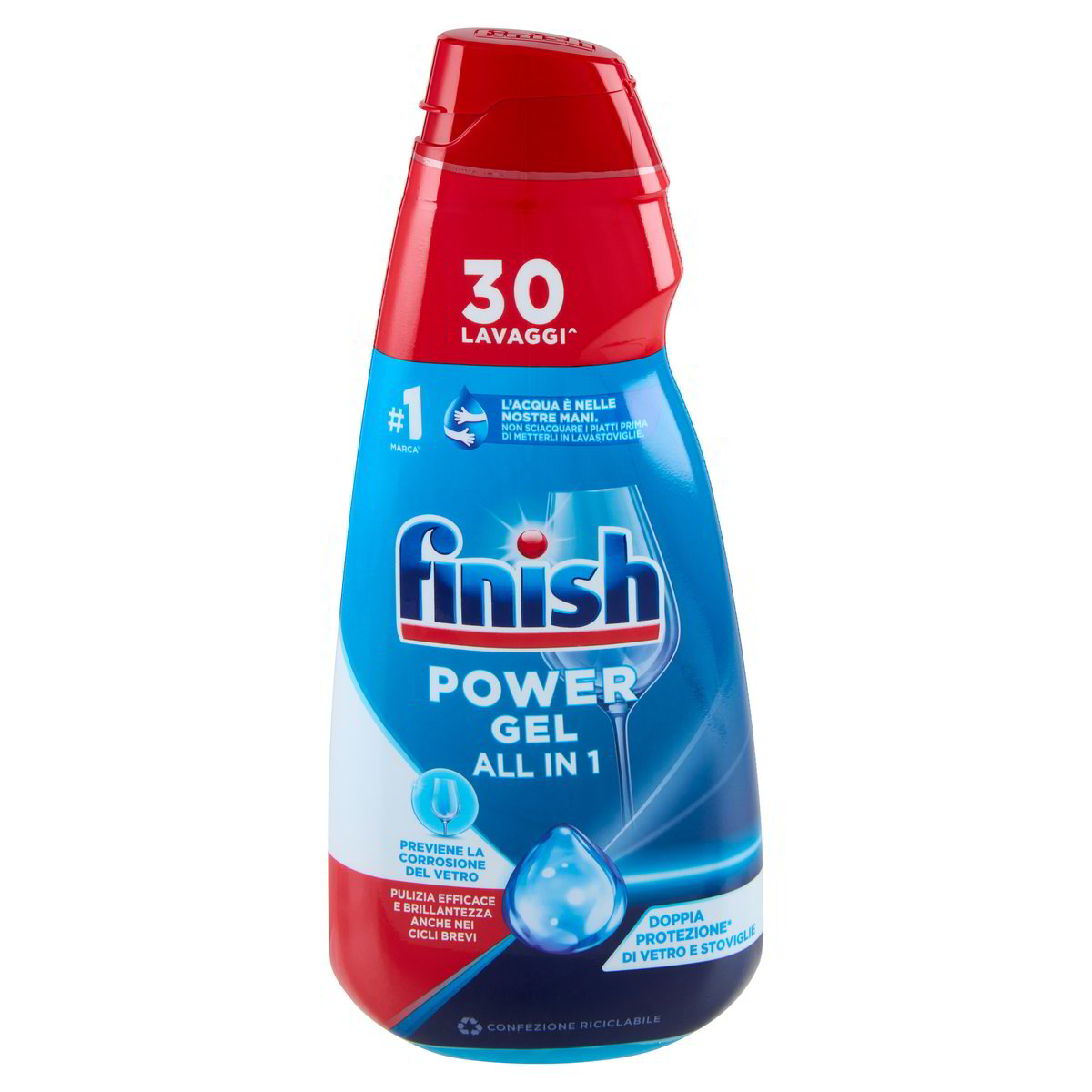 Sapone Lavastoviglie Finish Gel 600ML.
