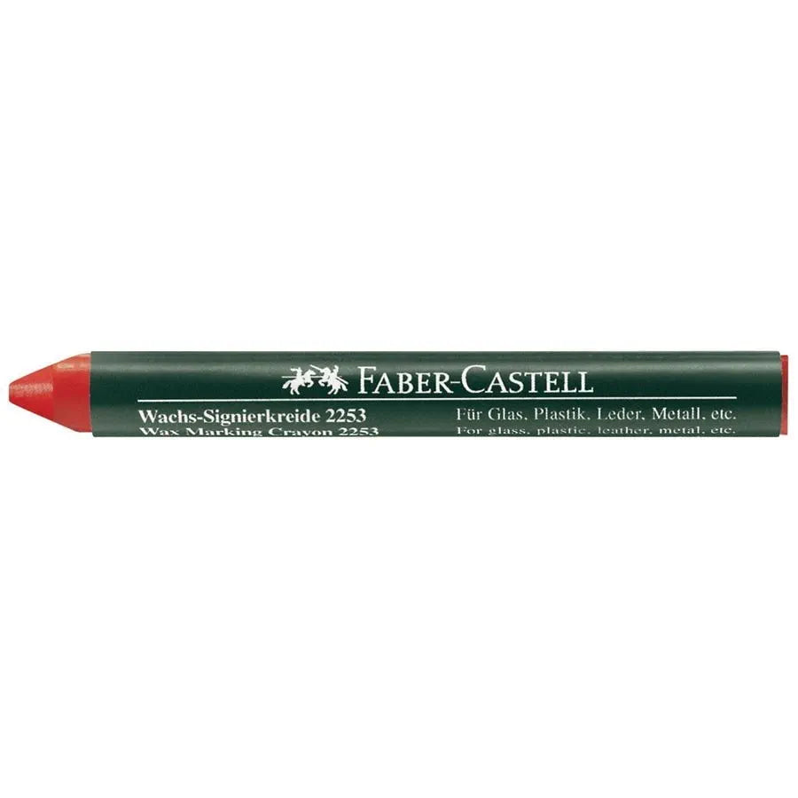 Pastelli Marcatori Industriali Faber Castell 2873 Rosso cf. 12