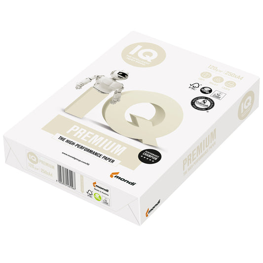 Carta A4 Mondi Premium IQ Varie Grammature