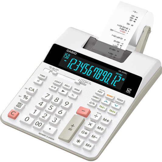 Calcolatrice Casio Scrivente FR-2650RCZ Con Funzione Totale e Gran Totale