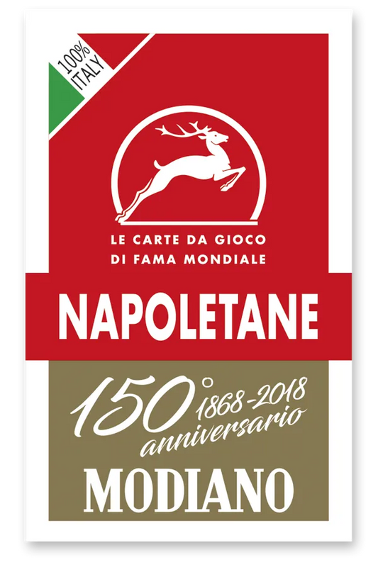 Carte da Gioco Napoletane Modiano Rosse 1 Pz.