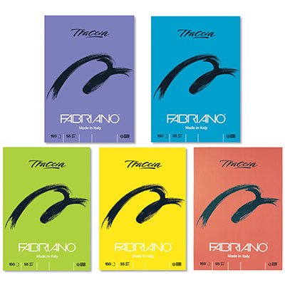 Blocco da Schizzo e Ricalco Fabriano Traccia A6 55 GR. 150 FOGLI
