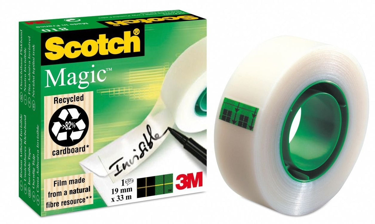 Nastro Adesivo 3M Magic Invisibile 810 19x33