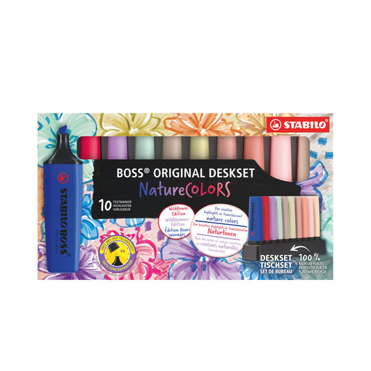 Stabilo Boss Original NatureCOLORS Wildflower Edition 10PZ