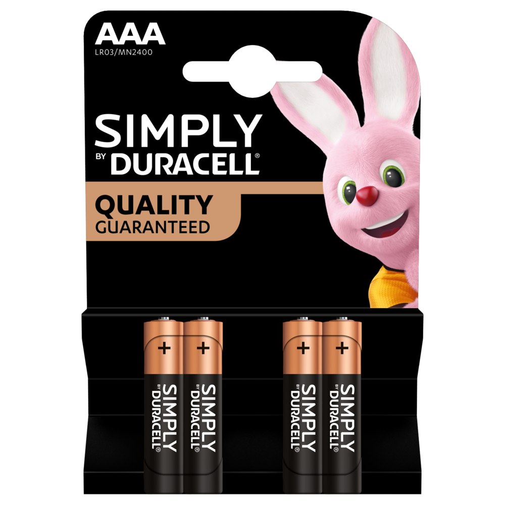 Pile Batterie Alcaline in Blister da 4 pezzi Ministilo Plus Boost