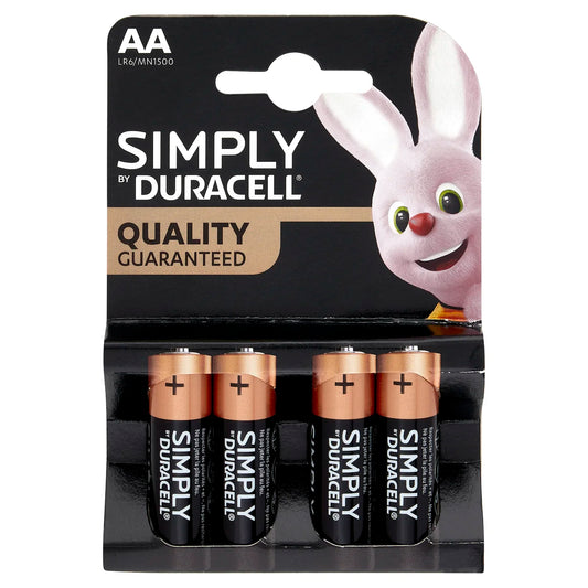 Pile Batterie Alcaline in Blister da 4 pezzi Stilo Plus Boost