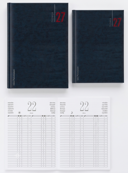 Agenda Libro Prenotazioni 21x30 2027