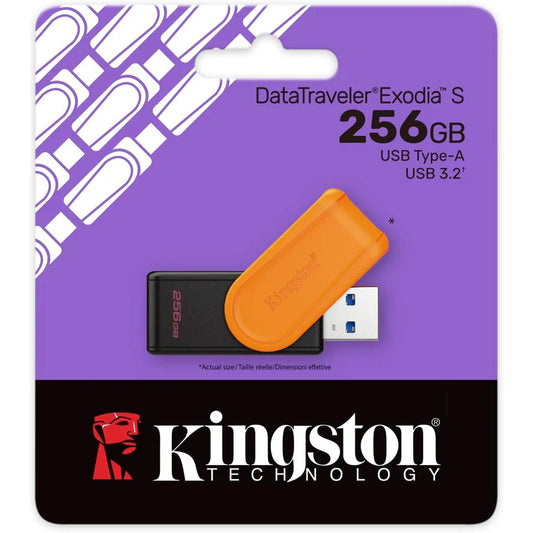 Chiavetta Pen Drive USB 3.2 Exodia  S Kingston  256GB