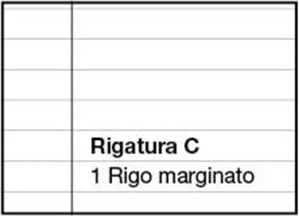 Quaderno A5 Blasetti Color Club 20FF. +1 80GR. Cf. 10 Pz.