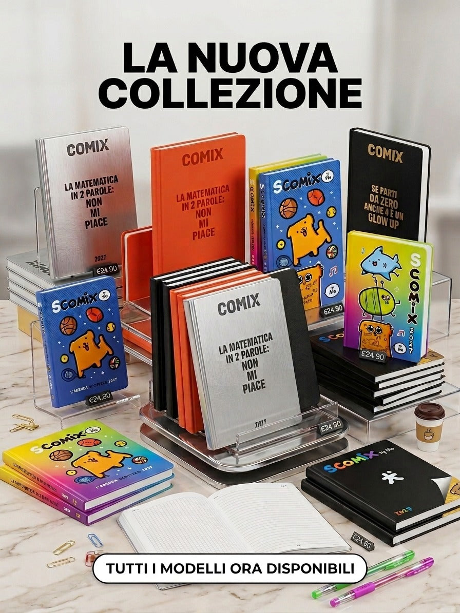 Diario Agenda Comix 16 mesi Varie misure VARIE FANTASIE