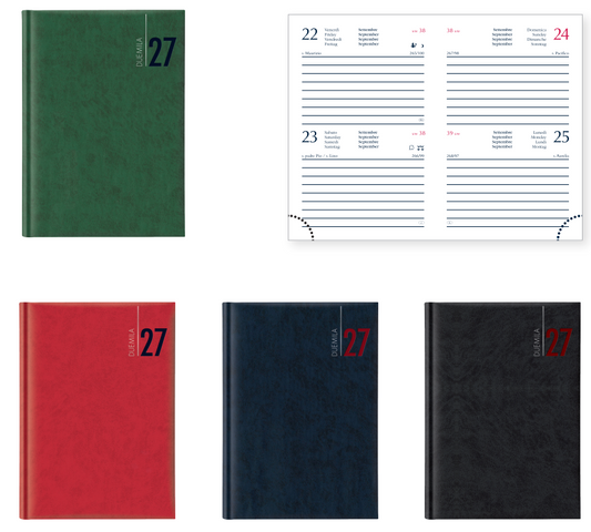 Agenda Bigiornaliera Tascabile 6,5x10 2027