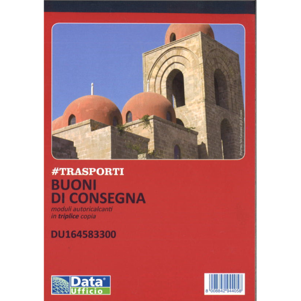 Blocco buoni Consegna 33x3 AUT.21,5x14,8