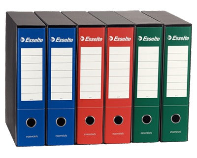 Esselte Registratori per Fatture Ds. 8 cm. G75 Essential  colore Blu