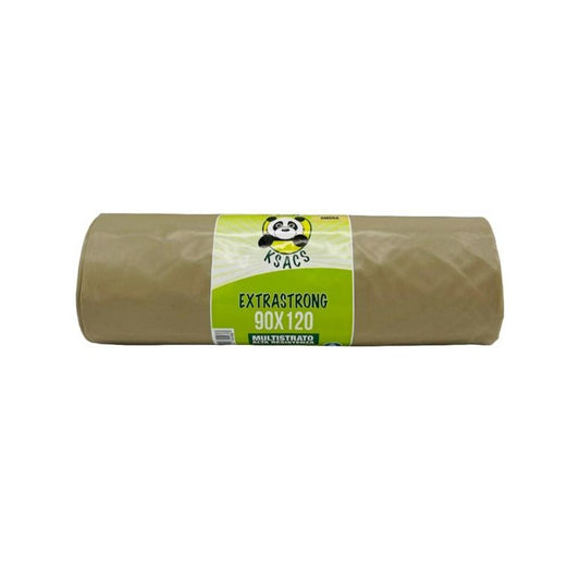 Buste Rifiuti Nettezza Urbana 90x120 colore Ambra 1 kg. grammi in Rotolo
