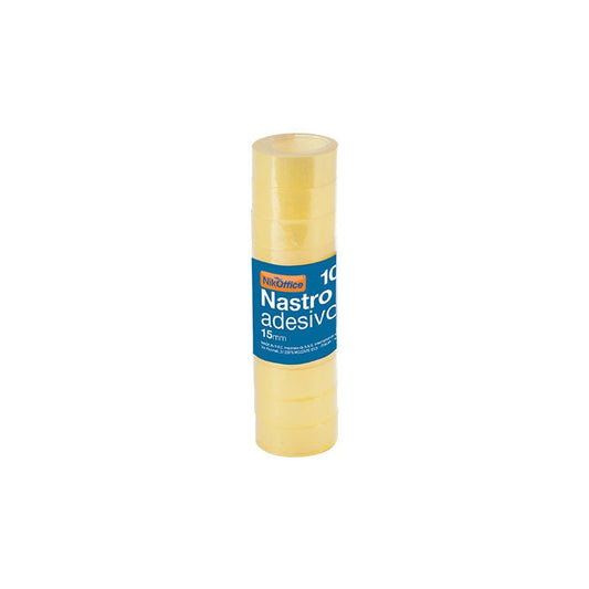 Nastro Adesivo 10X15 Cf. da 10 Rotoli