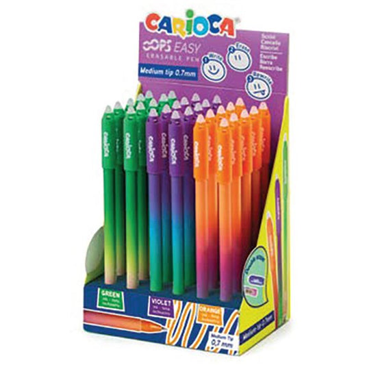 Penna Carioca  OOPS easy in Espositore 30 pezzi ass.ti
