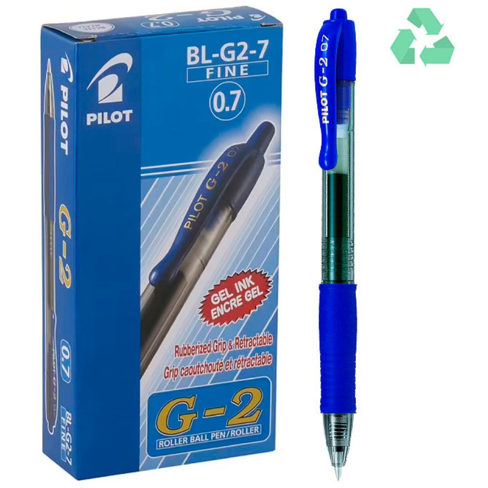 Penne Pilot a scatto G2 BL-G2-7 Cf. 12 Pz.